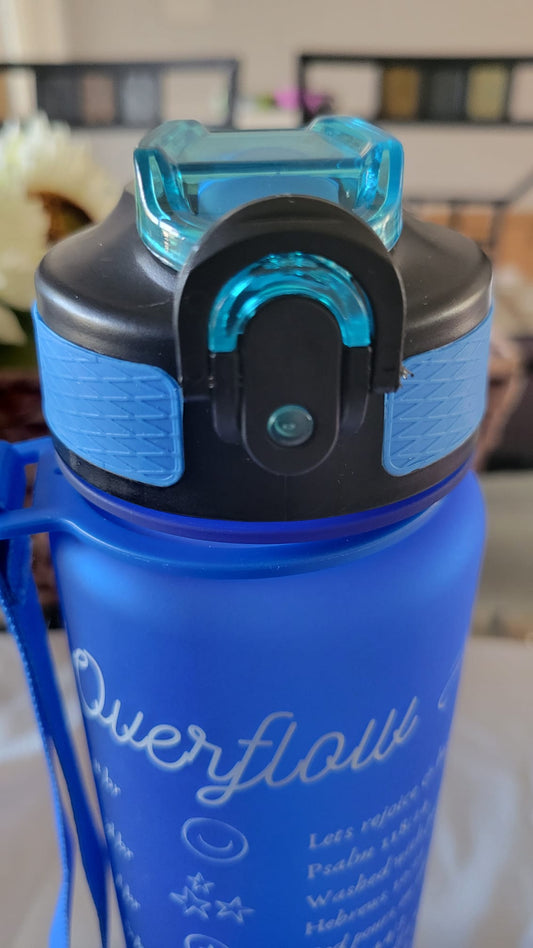 Overflow Water Sports Bottle with Bible Verses