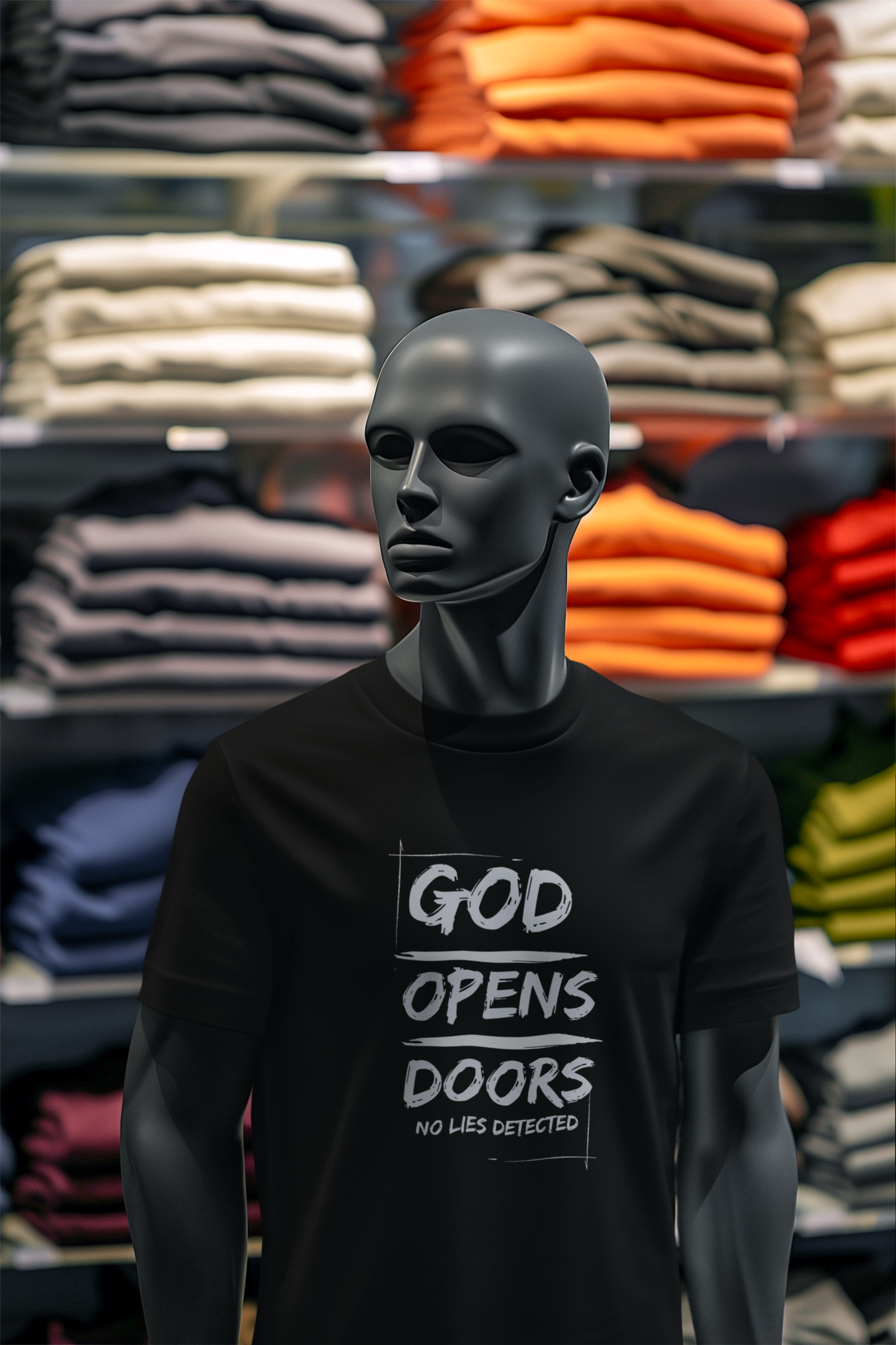 G.O.D White on black Christian Unisex T-Shirt Preorder 8/2 for in stock 8/23